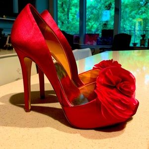 Badgley Mischka Blossom Open Toe d'Orsay Pump 7.5
